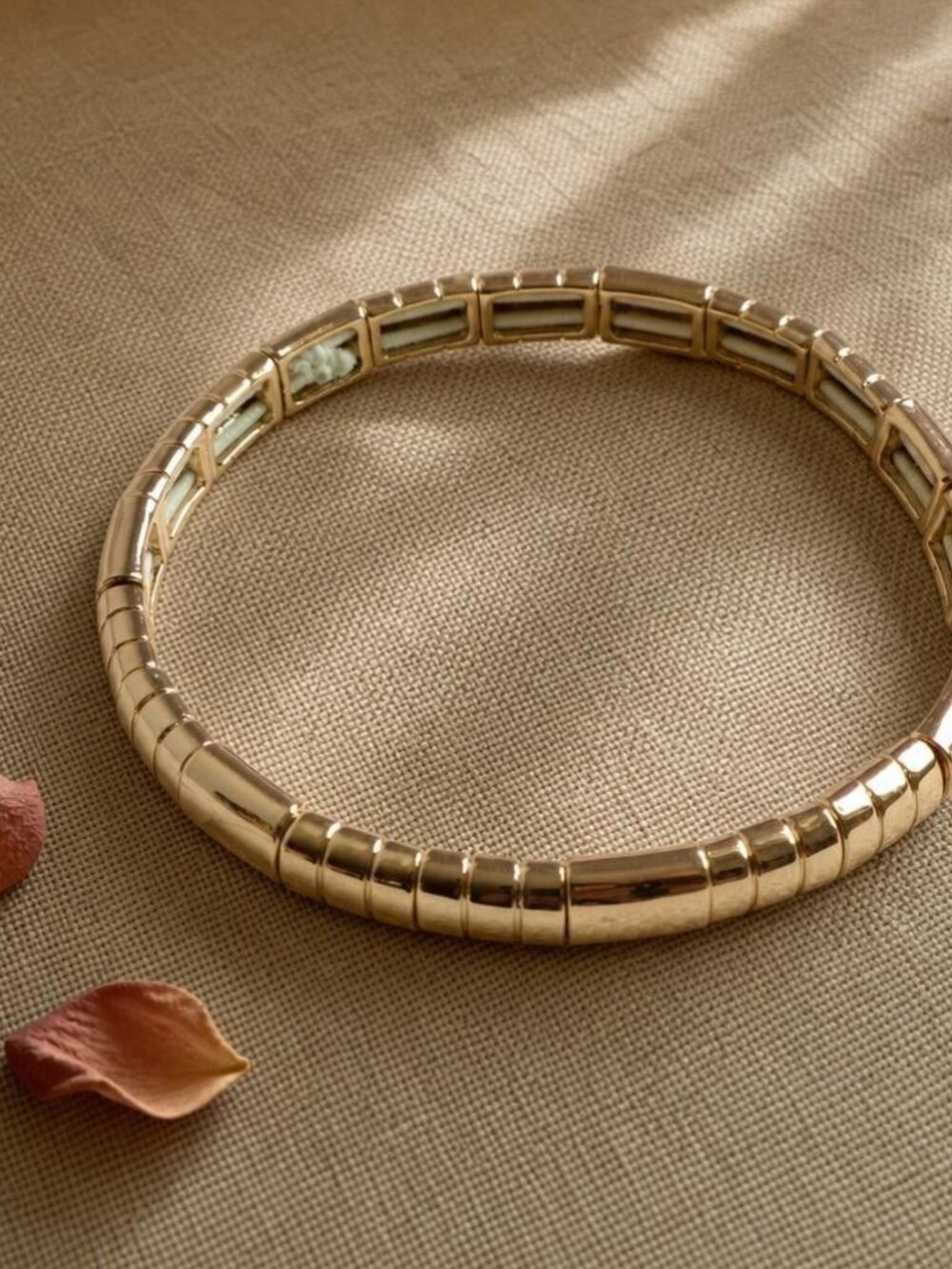 Anne Klein Gold Bracelet, Segmented Chain Design